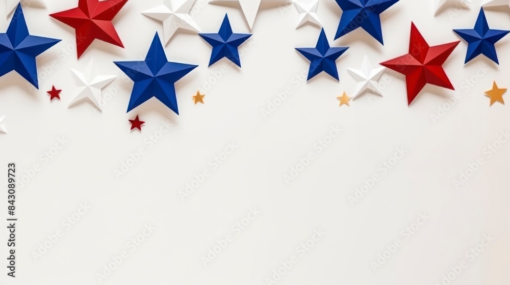 4th of July American independence day background with copy space 4th of July American independence day background with copy space