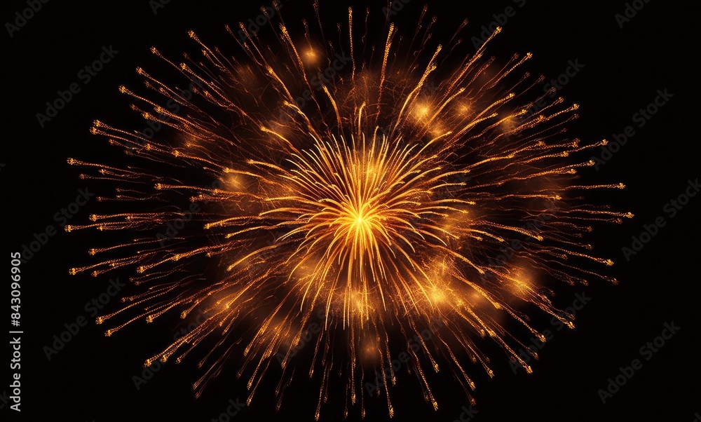 Fireworks background. Happy New Year background , AI generative Fireworks background. Happy New Year background , AI generative