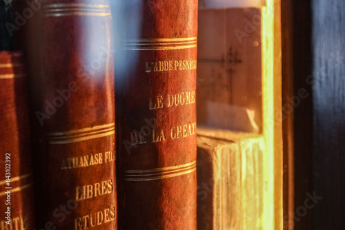 gavel and books