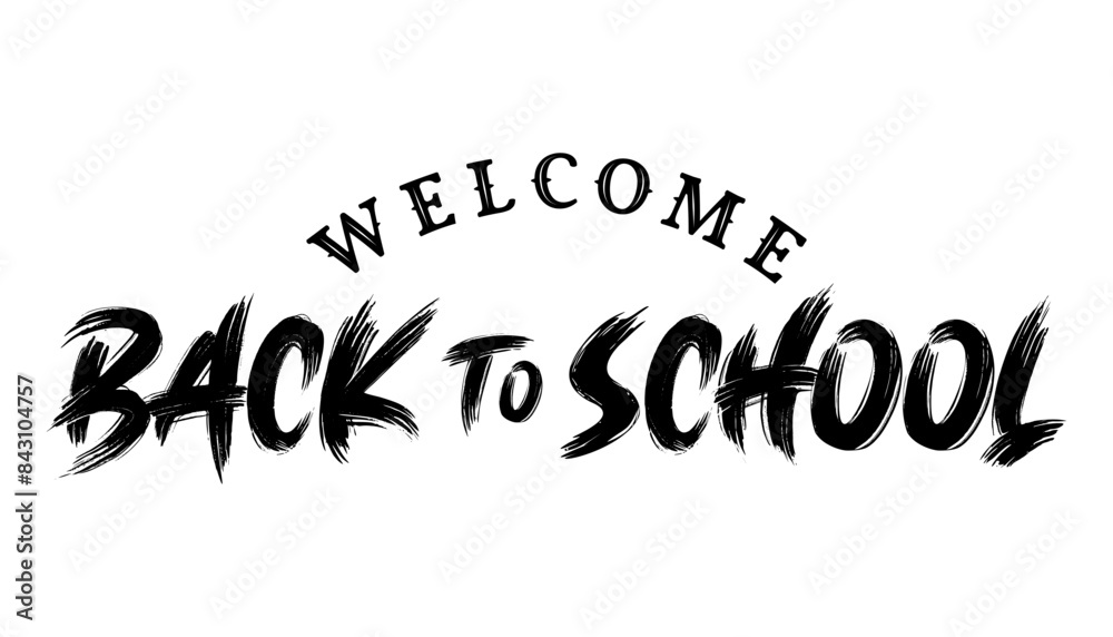 Back to school lettering typography t shirt vector illustration. Back to school lettering typography t shirt vector illustration.