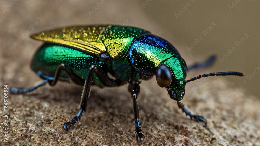 jewel Beetle is A Breathtaking Display of Emerald and Gold jewel Beetle is A Breathtaking Display of Emerald and Gold
