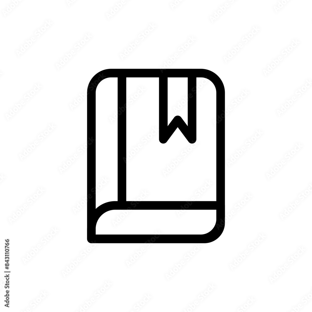Bookmark Icon for Digital Reading and Web Browsing Bookmark Icon for Digital Reading and Web Browsing