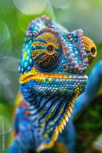 chameleon on a tree © Alizeh