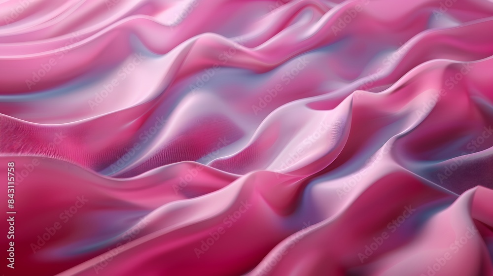Obraz premium all pink background like waves