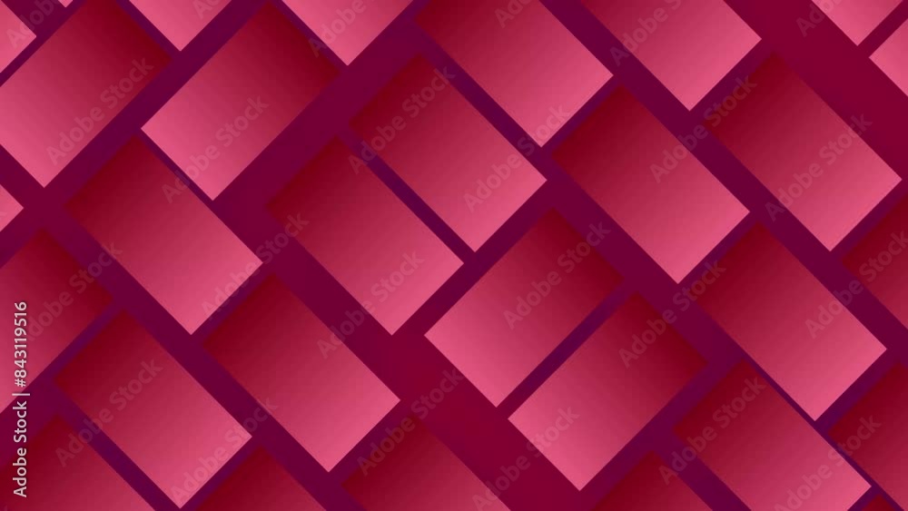 Dark and Light Red Box, Rectangle Seamless background Loop Animation 4K Dark and Light Red Box, Rectangle Seamless background Loop Animation 4K