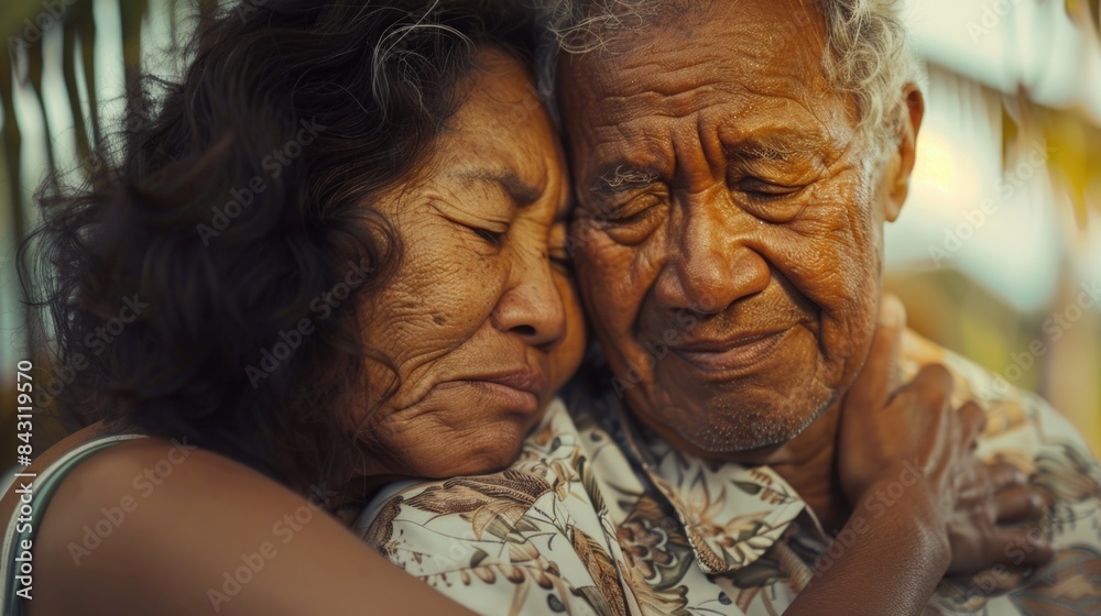 A man and a woman embracing each other A man and a woman embracing each other