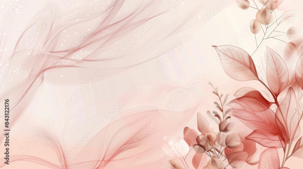 Elegant Save The Date. Modern Abstract Art Invitation Card Design for Events & Celebrations