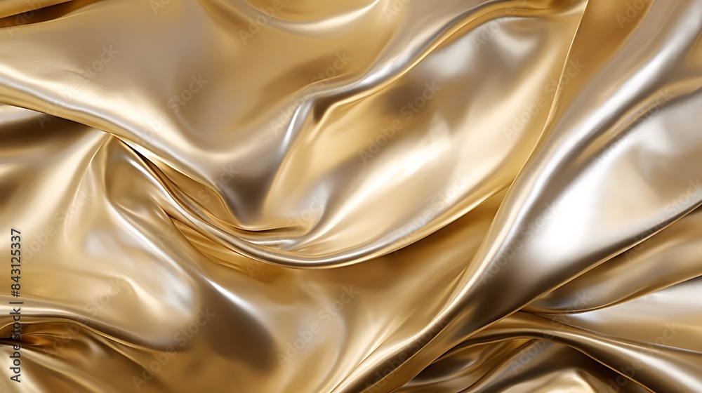 legant metallic foil texture in silver and gold, capturing light and reflections for a glamorous background