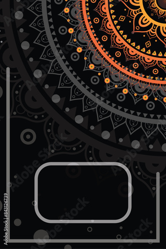 background templates with motifs or contemporary characters