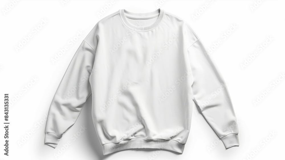 Long sleeve shirt mockup, blank for design. Merchandise advertising. Background with copy space Long sleeve shirt mockup, blank for design. Merchandise advertising. Background with copy space