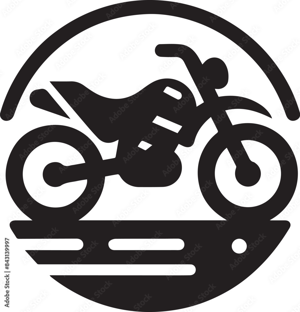 silhouette of a motorcycle silhouette of a motorcycle