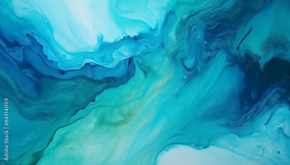 abstract blue green background with watercolor, marble abstract blue green background with watercolor, marble