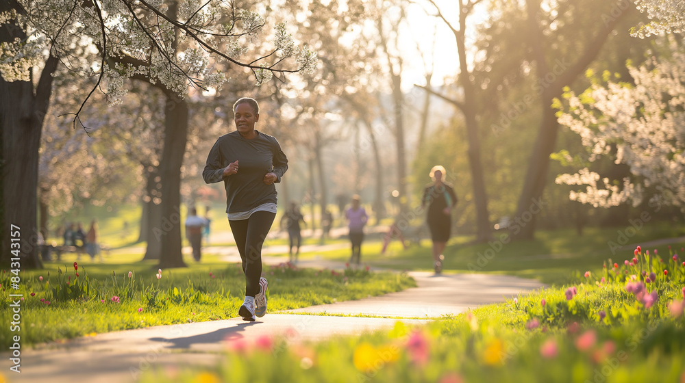 Active Seniors: Blooming Park Trail Walk Active Seniors: Blooming Park Trail Walk