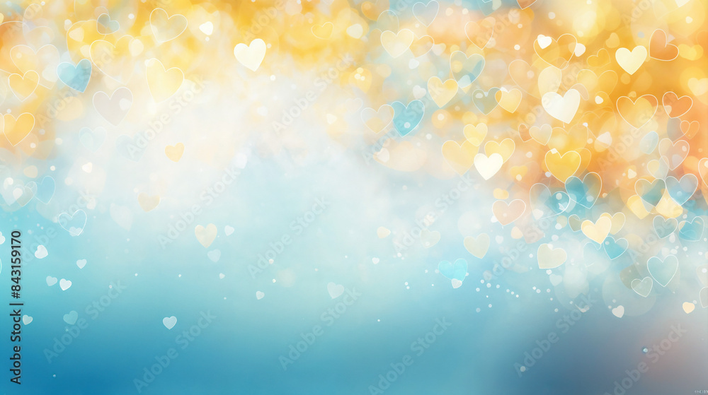 Background full of hearts Background full of hearts