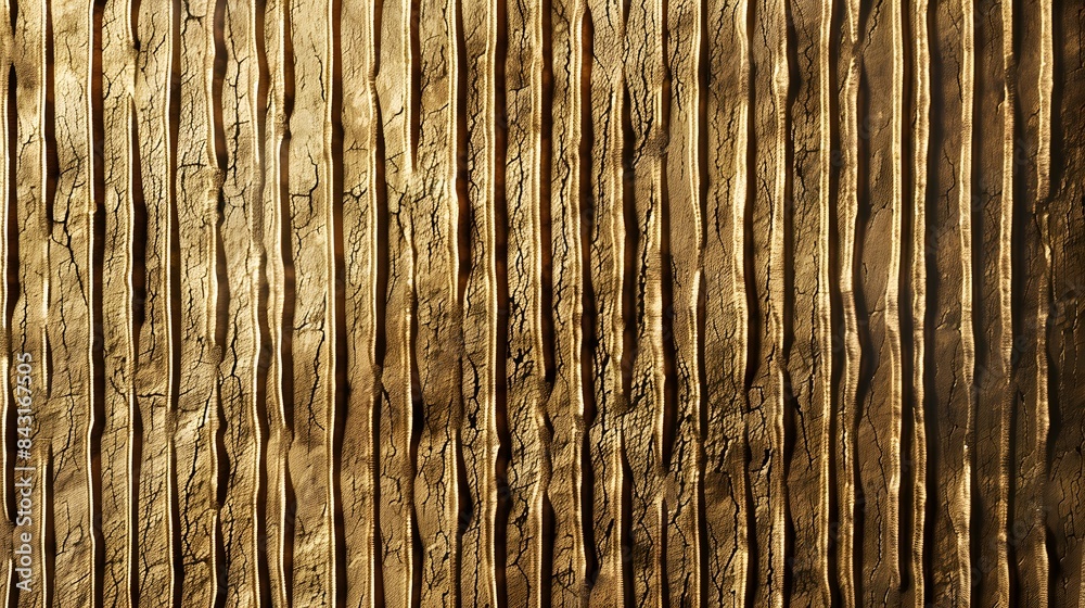 Vertical textured wooden planks with irregular surface on a brown background. Rustic backdrop for design and print Vertical textured wooden planks with irregular surface on a brown background. Rustic backdrop for design and print