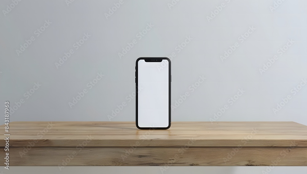 smartphone with white screen on table
smartphone with white screen on table