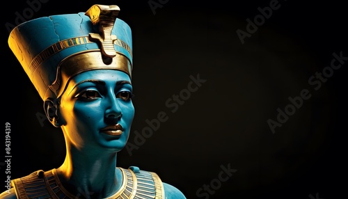 Statue of Sobekneferu Egyptian Queen photo