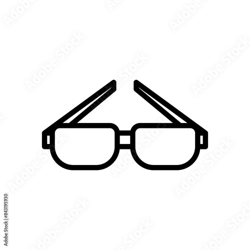sunglasses icon symbol vector template