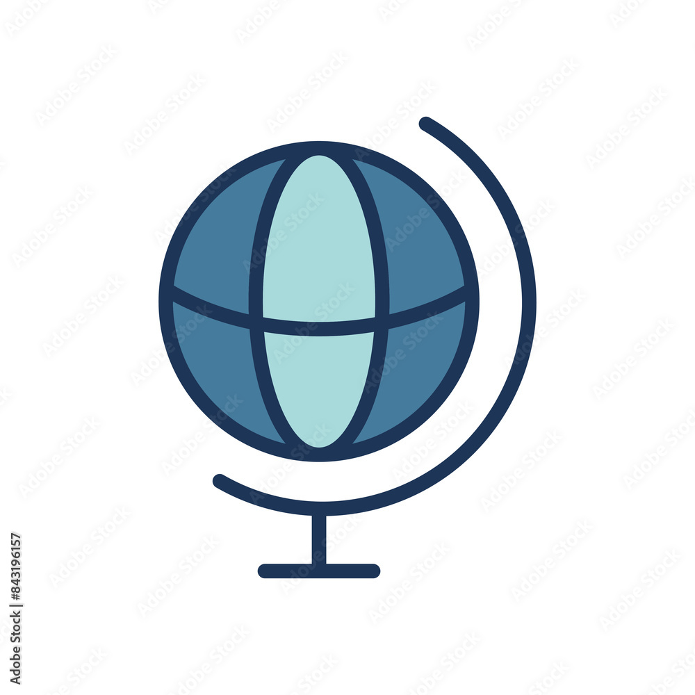 globe, study icon symbol vector template globe, study icon symbol vector template