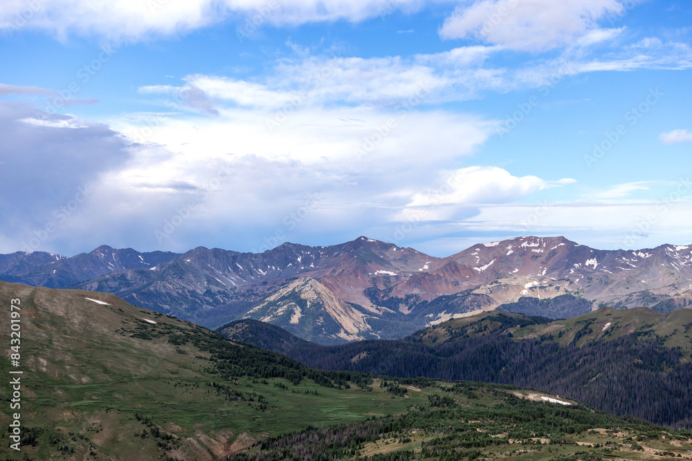 Fototapeta premium Rocky Mountain Park scenic views