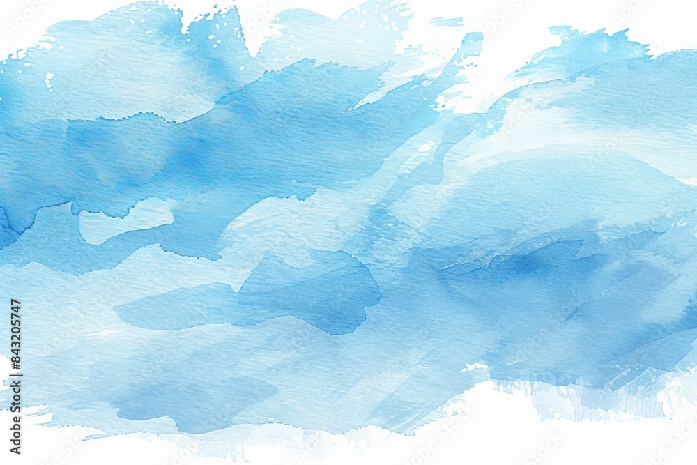 - Stunning watercolor sky background in vivid blue hues., Dreamy watercolor cloudscape perfect for design projects. - Stunning watercolor sky background in vivid blue hues., Dreamy watercolor cloudscape perfect for design projects.