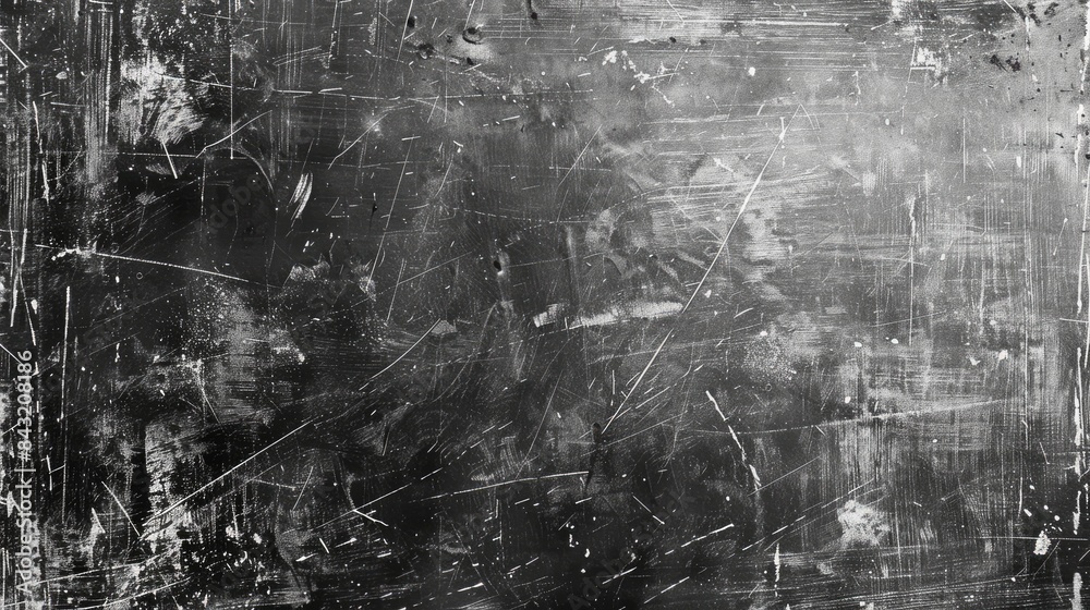 Gray grunge background with scratches, ai Gray grunge background with scratches, ai