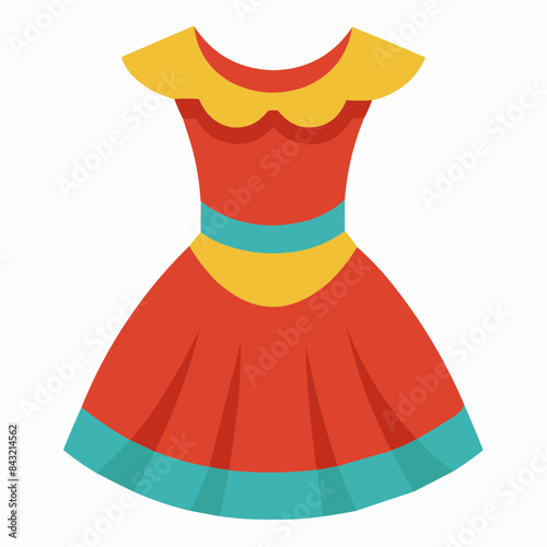 illustration of a dress