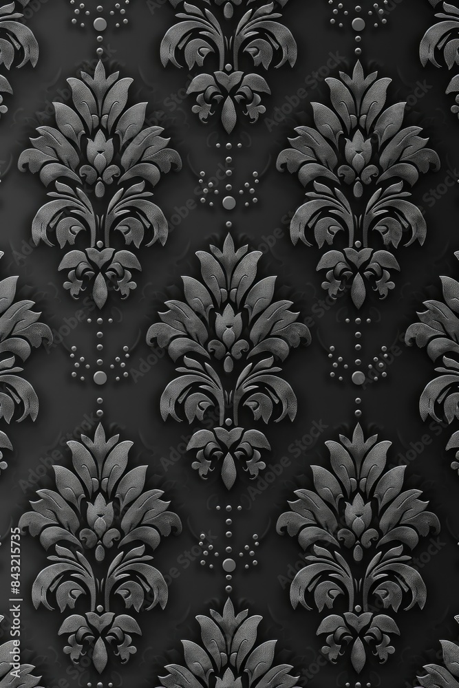 Gothic pattern with dark Gothic pattern with dark