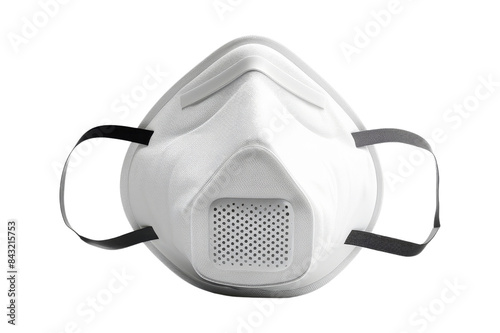 White Respirator Mask with Valve