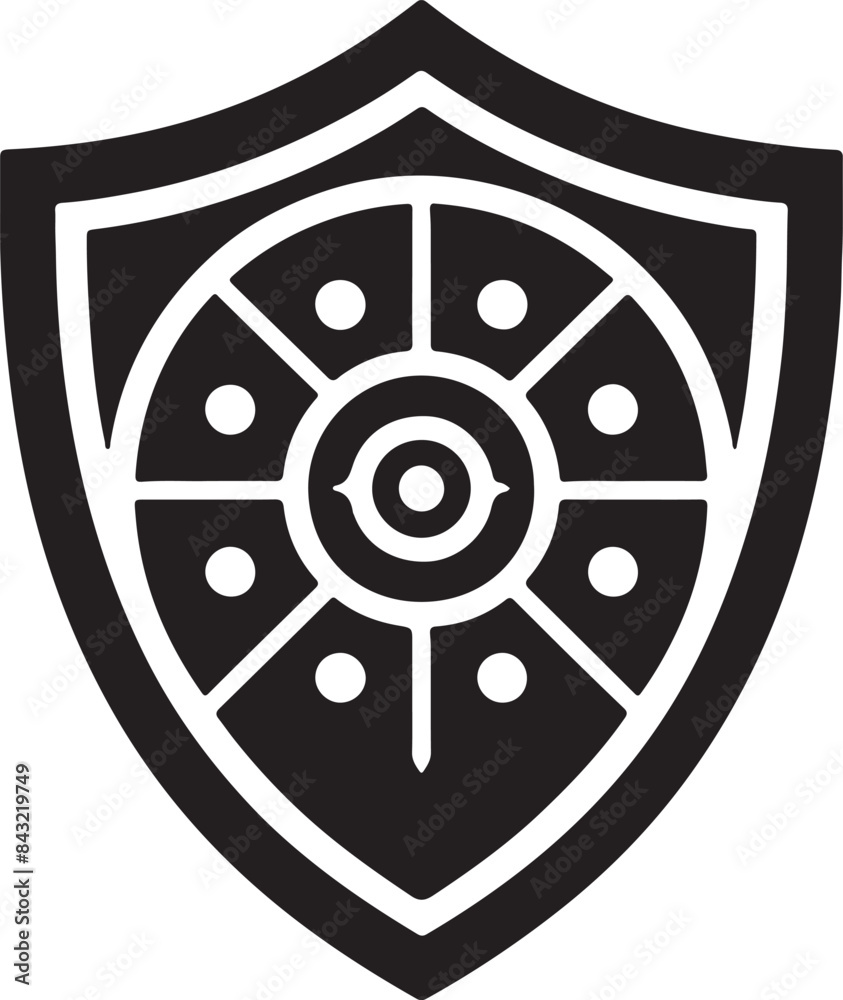 Obraz premium Captain America shield icon