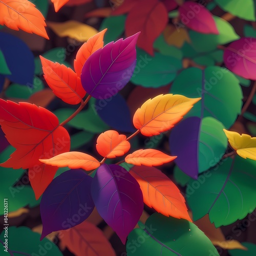 autumn leaves background