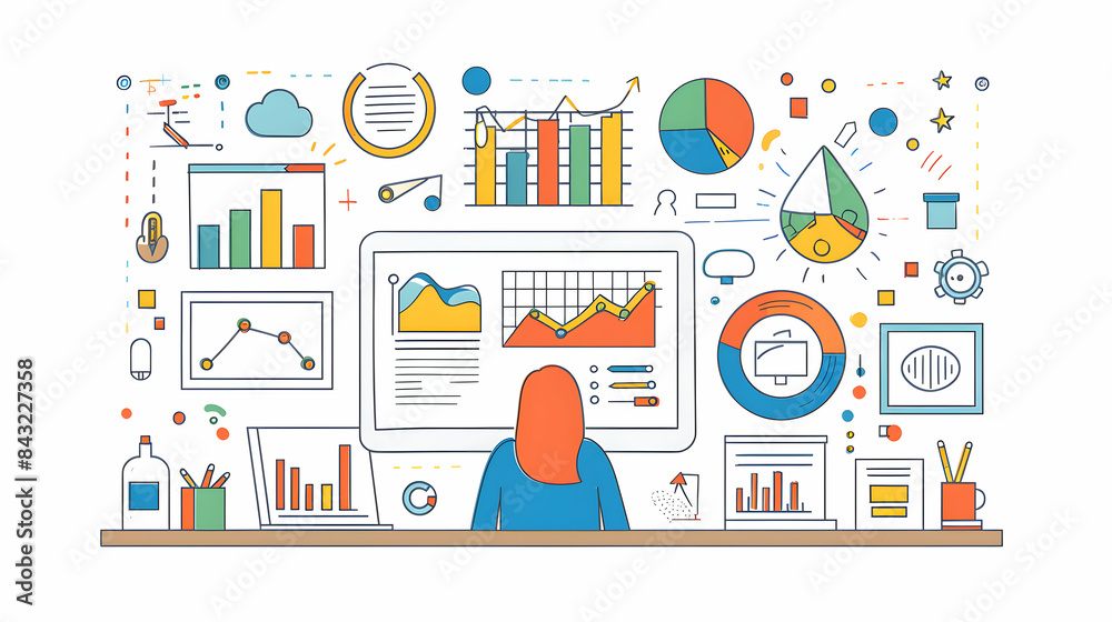 3D Flat Icon Project Management Illustration with Customizable Text: Ideal for Presenting Project Plans and Strategies in Doodle Line Cartoon Style 3D Flat Icon Project Management Illustration with Customizable Text: Ideal for Presenting Project Plans and Strategies in Doodle Line Cartoon Style