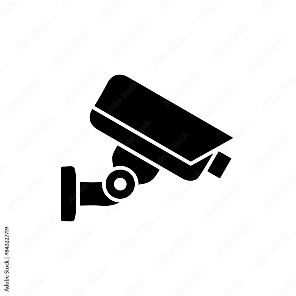 Obraz premium CCTV icon vector design illustration