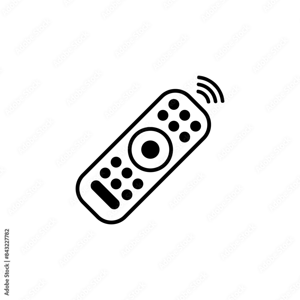Remote icon vector design illustration Remote icon vector design illustration
