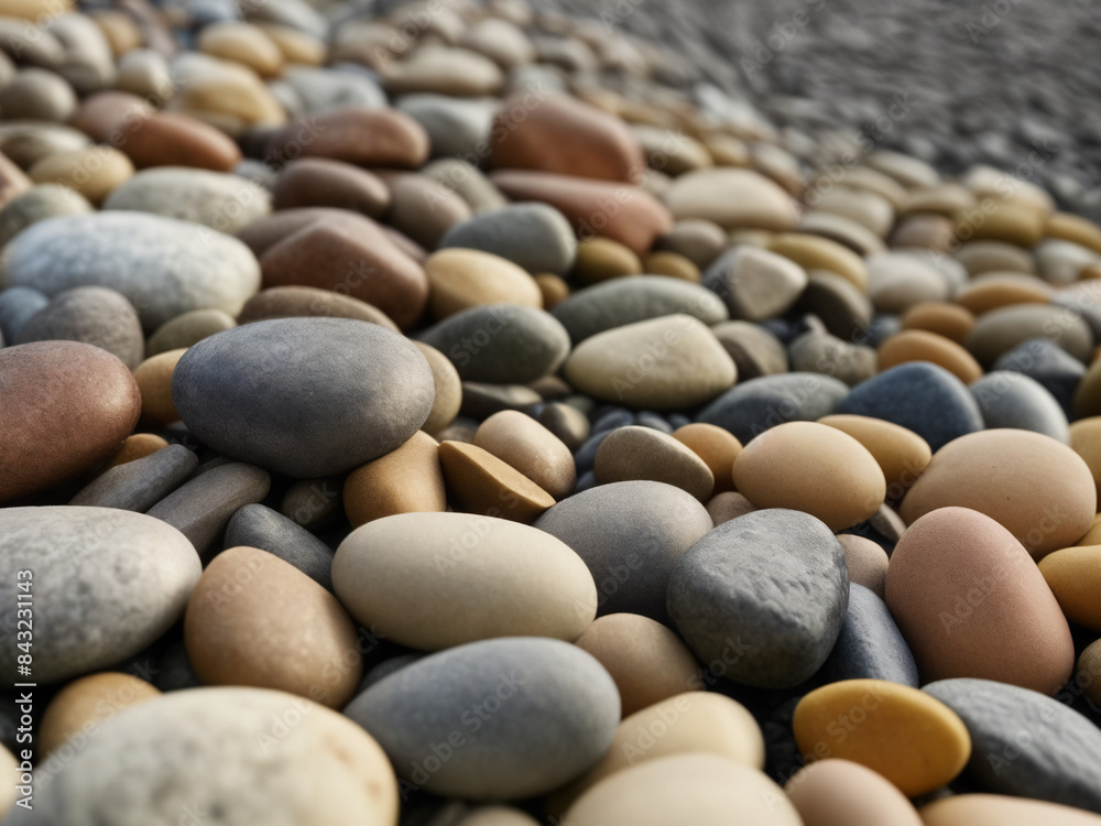 Shingle Or Gravel Background Of Stones And Pebbles - generated by ai Shingle Or Gravel Background Of Stones And Pebbles - generated by ai