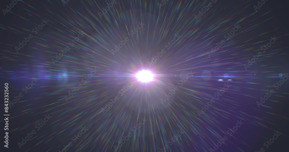 Image of light spots and trails over black background, copy space Image of light spots and trails over black background, copy space
