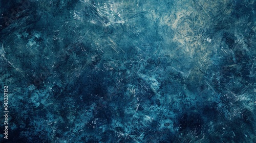 Blue background texture Grunge Navy Abstract, generative ai © ImronDesign
