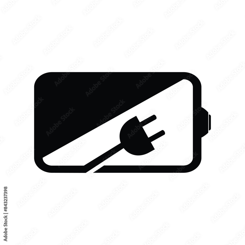 battery charging icon vector illustration battery charging icon vector illustration