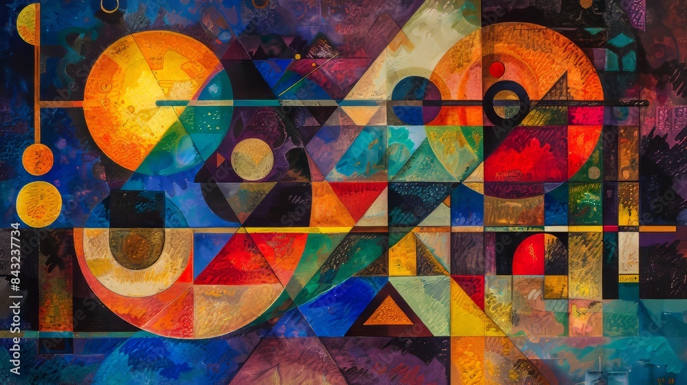 Gavel in space galaxy abstract painting for legal or cosmic themed designs Gavel in space galaxy abstract painting for legal or cosmic themed designs