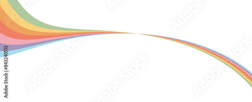 Retro rainbow dripping isolated background. Trendy distorted colorful in vintage y2k style. Psychedelic hippie pattern, trippy acid poster. banner, cover, card. vector illustration