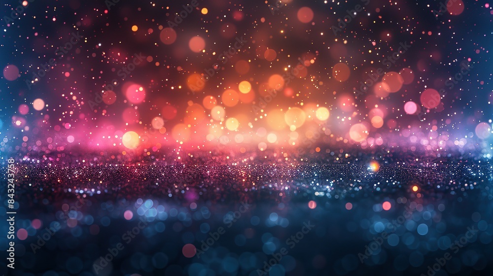 Fototapeta premium Aurora Abstracta: Dynamic Patterns in Contemporary Art