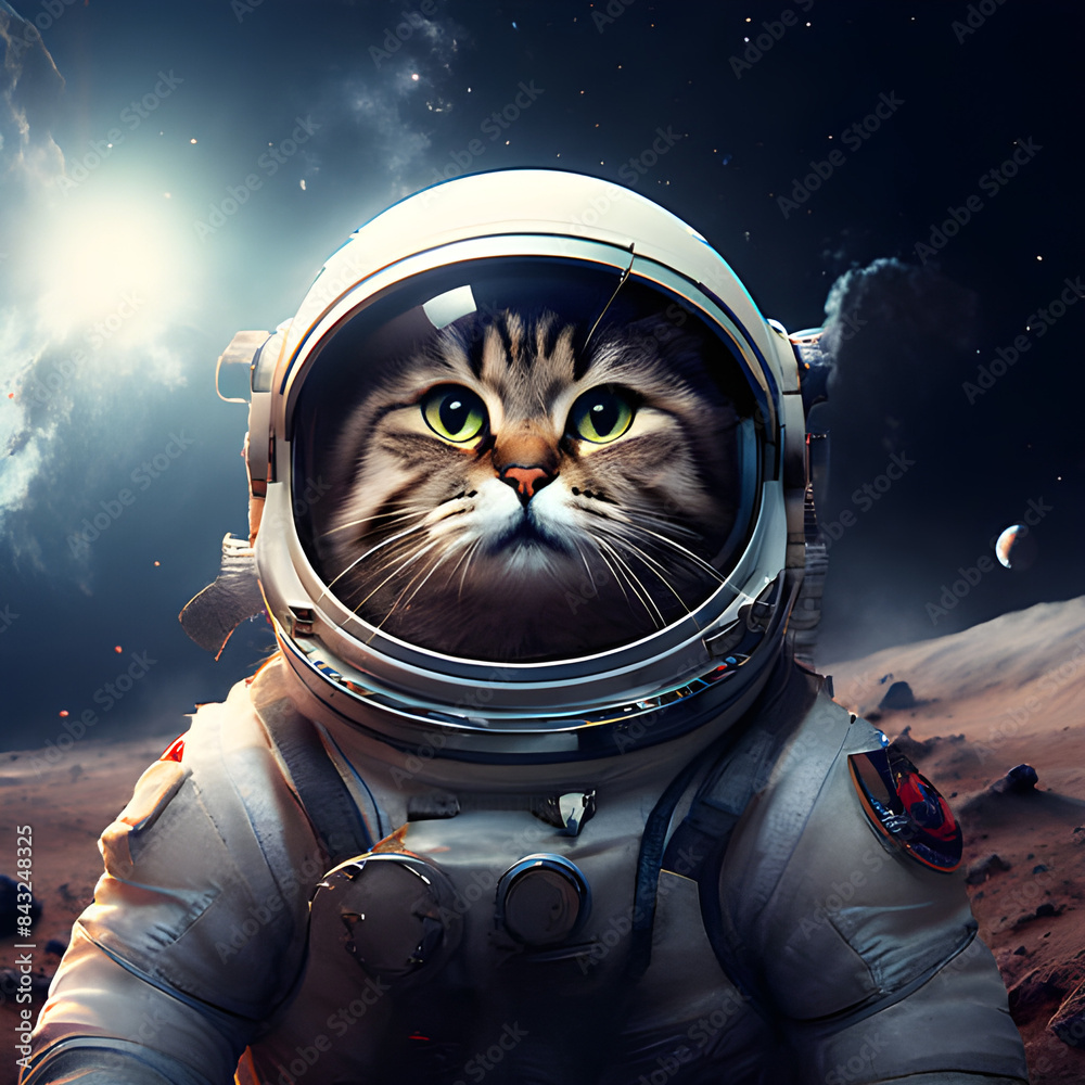introducing astronaut cat on the moon introducing astronaut cat on the moon