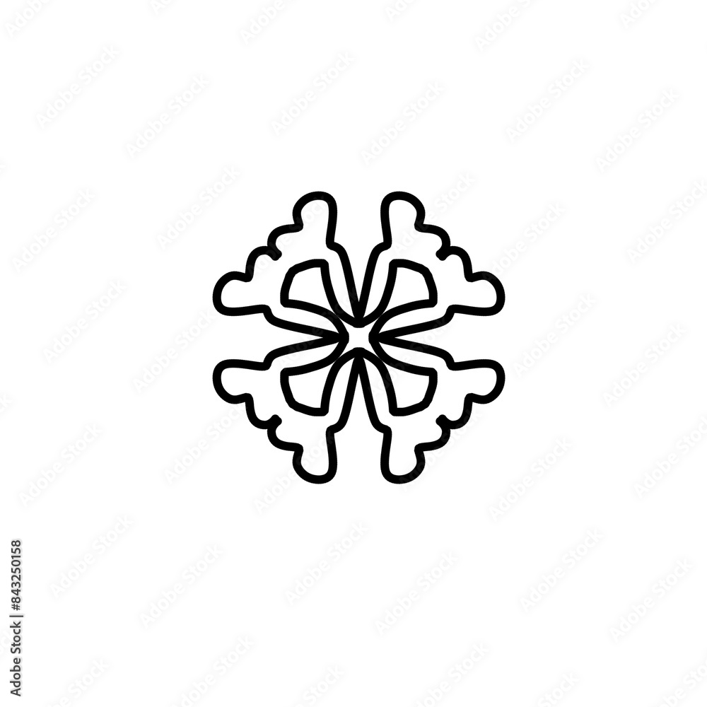 Naklejka premium abstract floral background