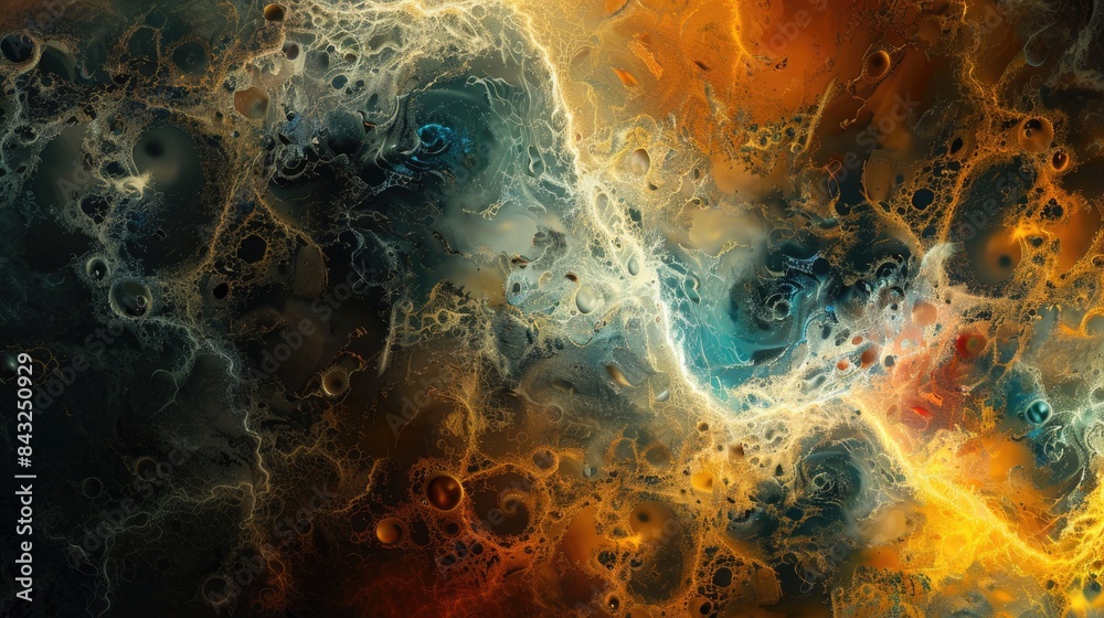 Fractal background in an abstract style Fractal background in an abstract style