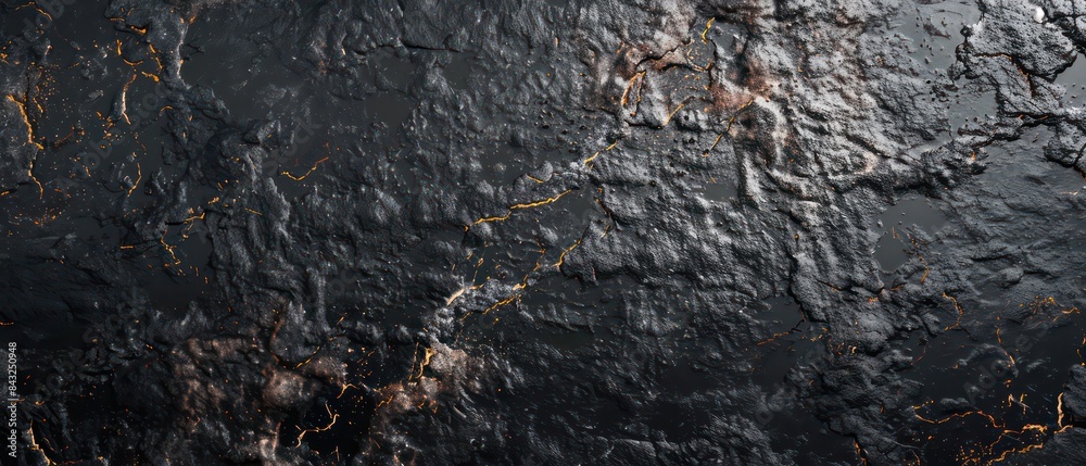 black colored granite pattern with light gray