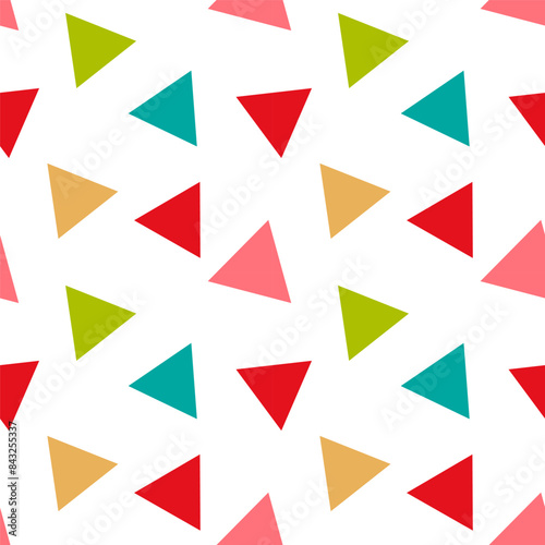 Free Download colorful cute shape seamless pattern background - GFXLoad