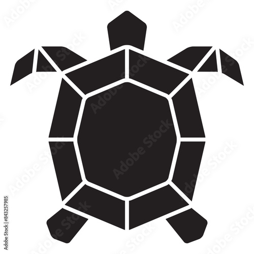 origami turtle icon