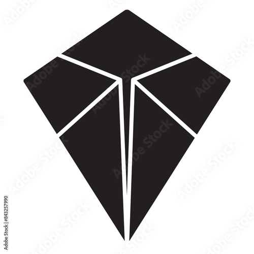origami kite icon