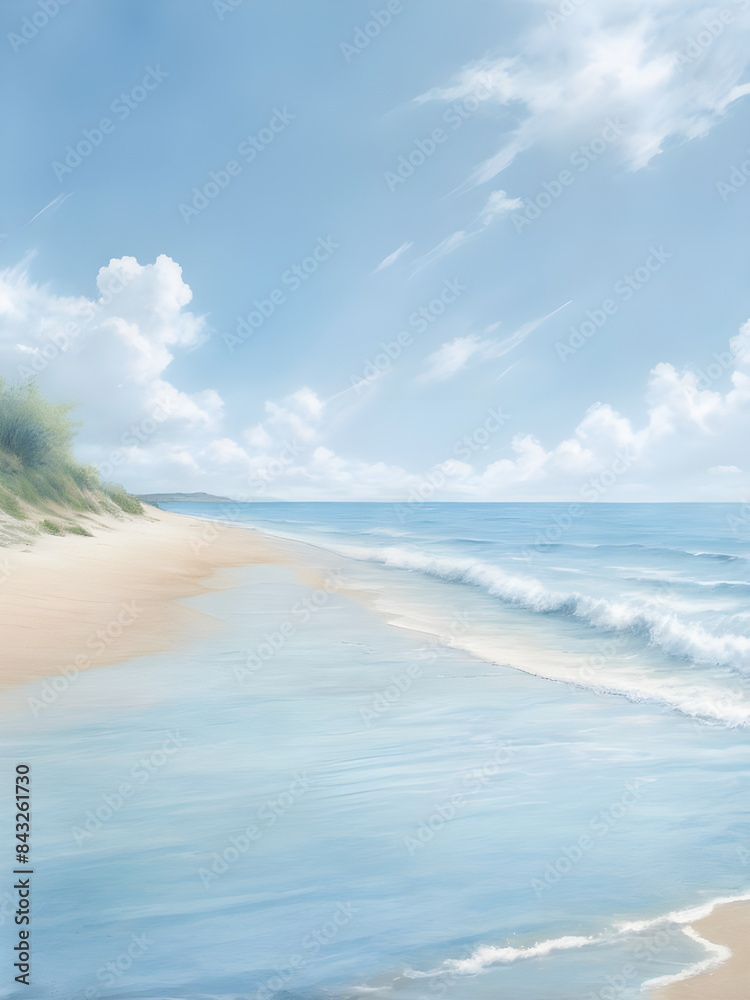 blue sky in beach blue sky in beach