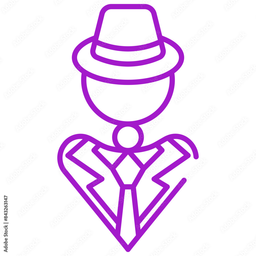 Detective Avatar Linear Color Detective Avatar Linear Color